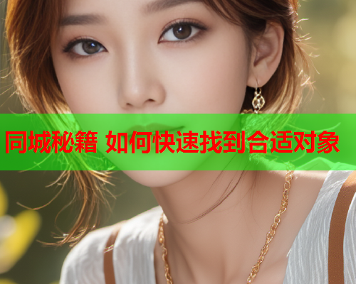 同城秘籍 如何快速找到合适对象  第1张